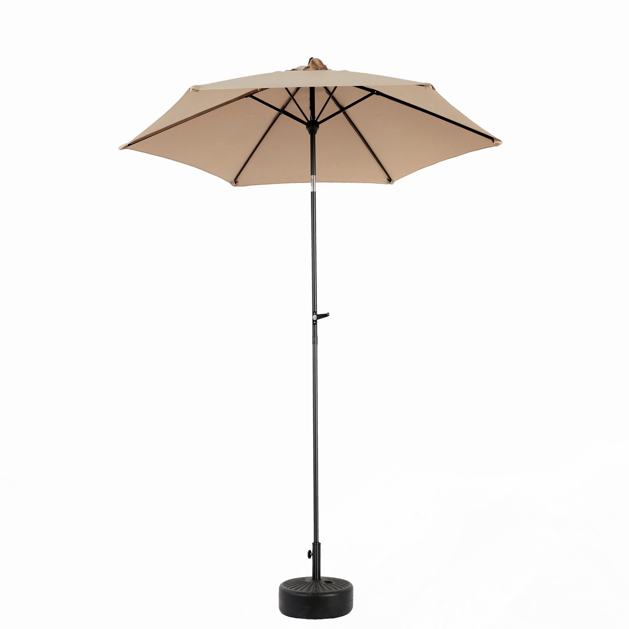 9FT Patio Umbrella with Push Button Tilt and Crank(Base Not Included)