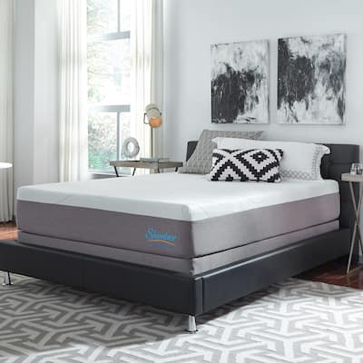 Slumber Solutions Choose Your Comfort 12-inch Gel Memory Foam Mattress Set