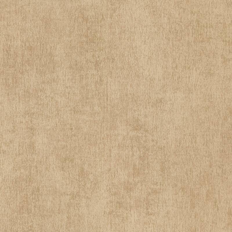 Advantage Edmore Light Brown Faux Suede Wallpaper