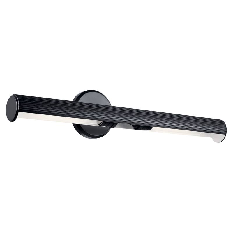 Midi 24 in. 2-Light LED Picture Light with Adjustable Arm - 24 in - Black