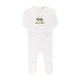 preview thumbnail 1 of 2, Ely's & Co. Watercolor Cradle Footie Collection Ivory Girl - 1 Months