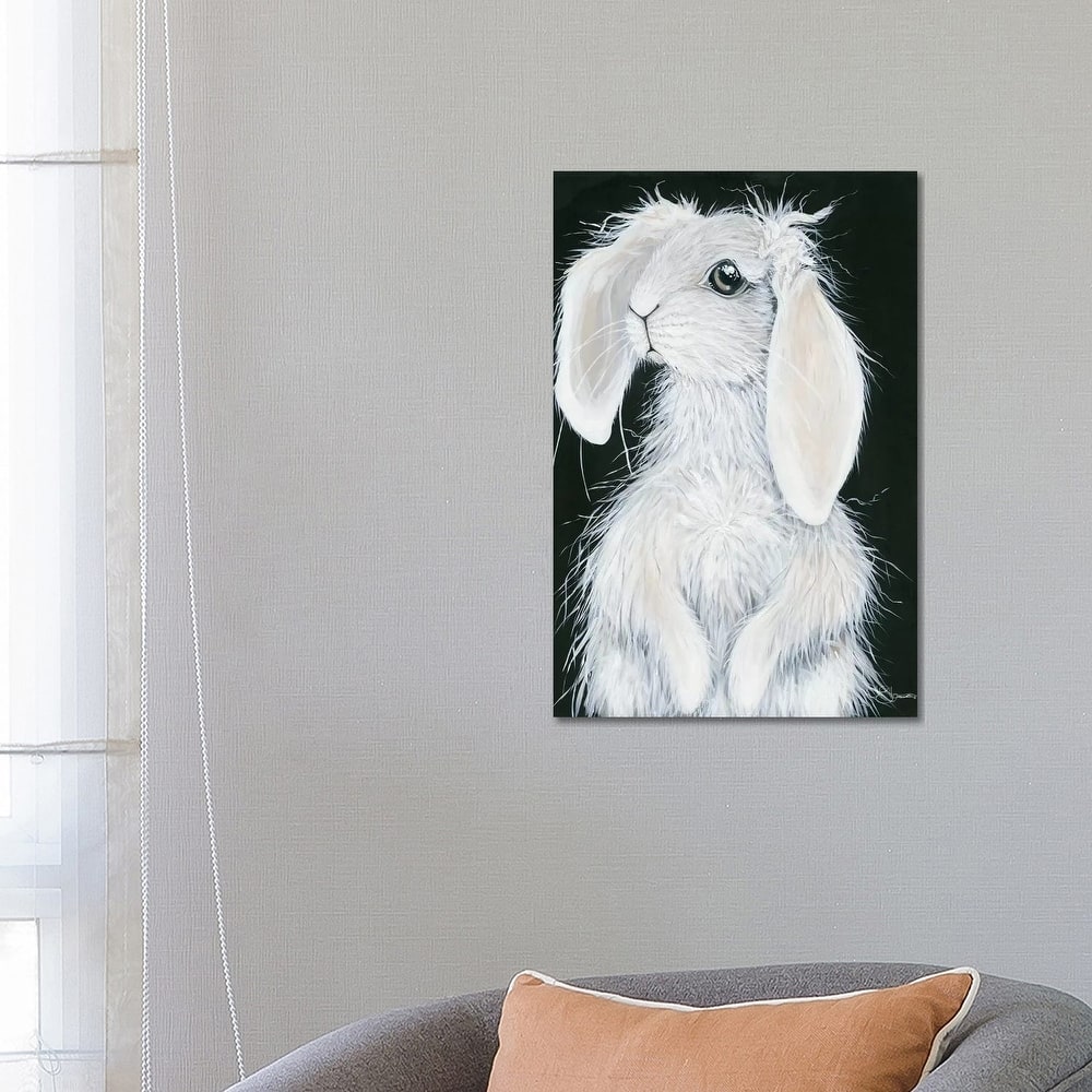 iCanvas "Bunny" by Hollihocks Art Canvas Print