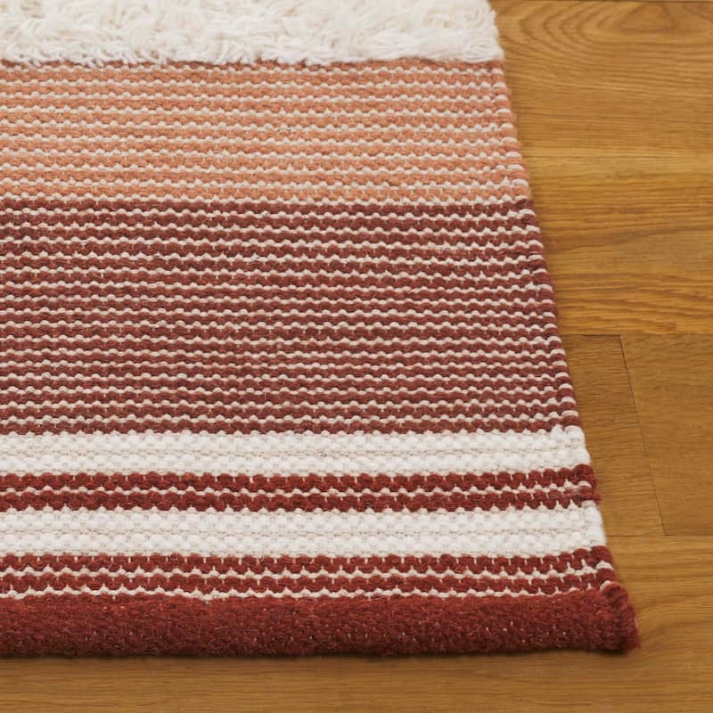 SAFAVIEH Handmade Kenya Jozefa Southwestern Rustic Wool Rug