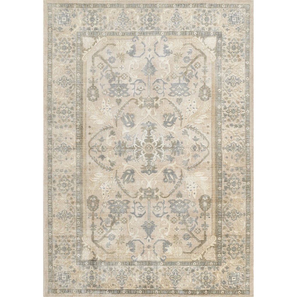 Momeni Estelle Hand Loomed Wool and Viscose Traditional Area Rug