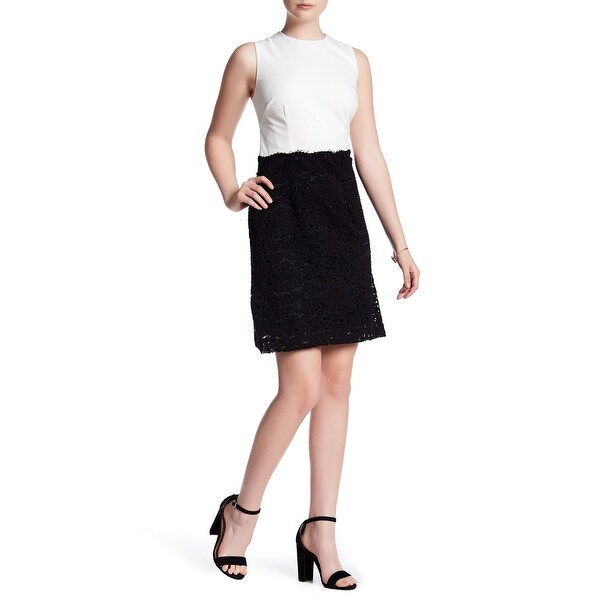 betsey johnson lace sheath dress