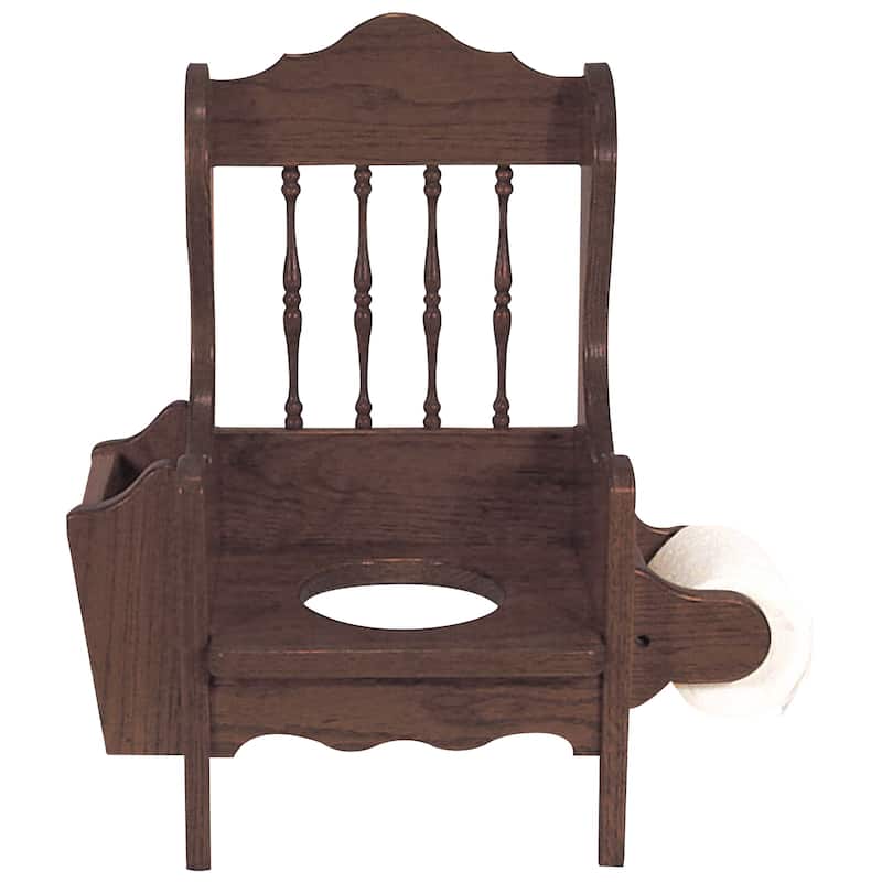 Children's Oak Potty Chair