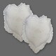 preview thumbnail 7 of 7, Modern Heirloom Venice Embroidered Heart Pillow Set, Includes 2 Pillows