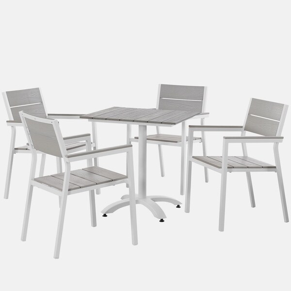 Light grey bistro set on sale