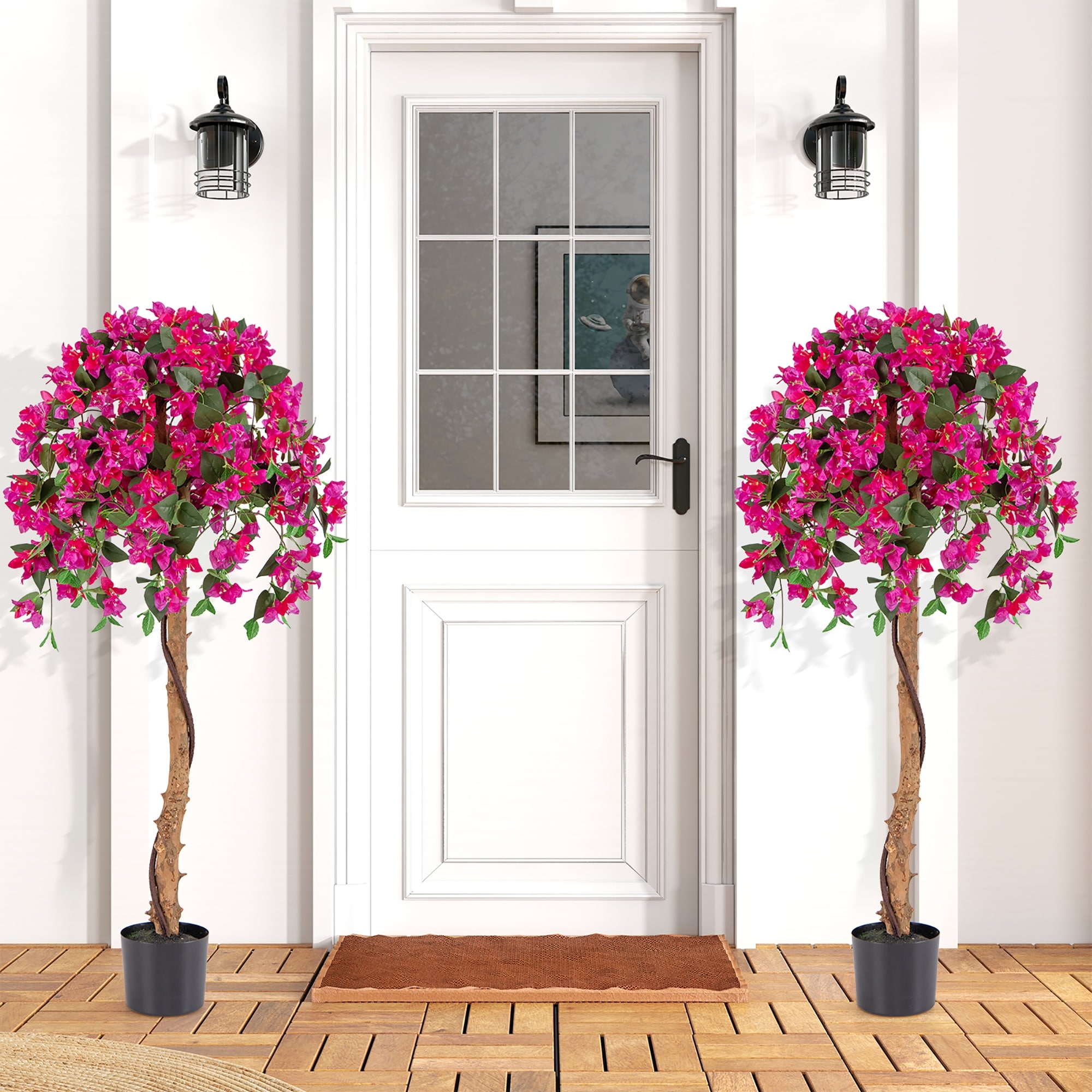 Gymax-4.5FT-Artificial-Tree-