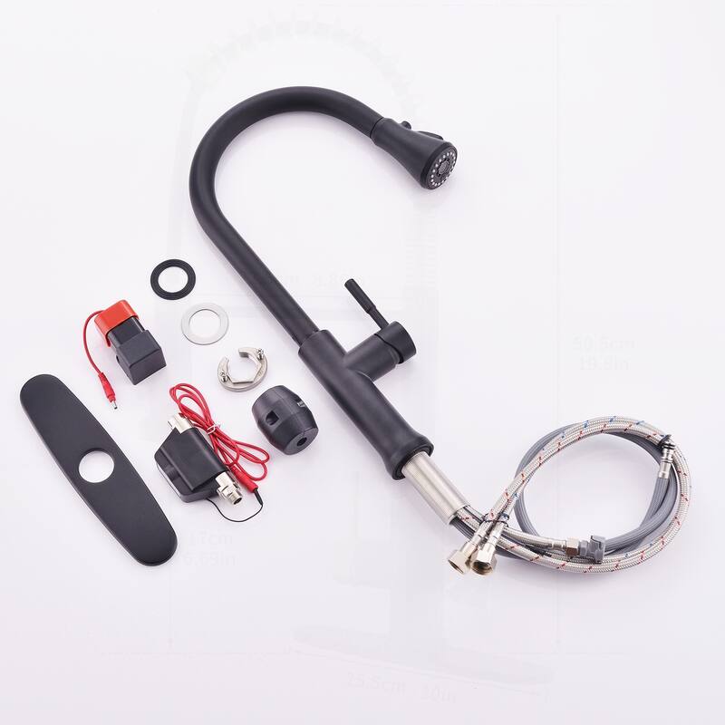 Innovative Touch-On Kitchen Faucet with Pull Down Sprayer