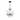 Othello 3 Light Matte Black Mini Chandelier - 14''W x 17''H