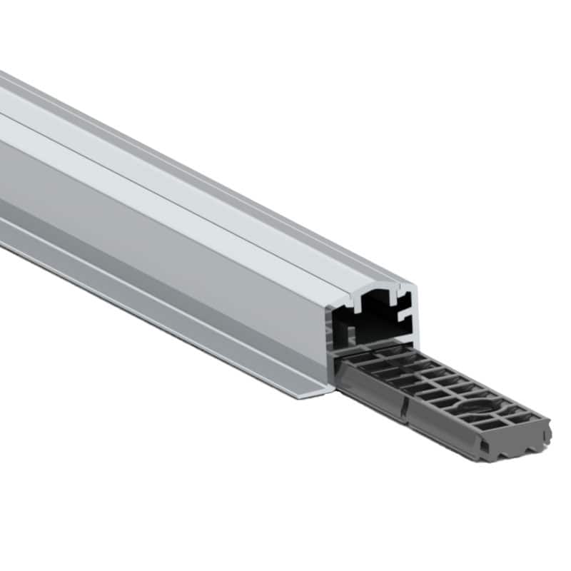 Ebbe America EK-LC375 Ebbe KERB 37.5" Low Shower Curb - Polished Chrome