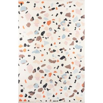 Momeni Jem Hand Woven Wool and Lurex Abstract Area Rug