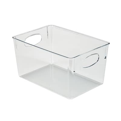 Simplify Large Horizontal Organizer in Clear - 11" x 7.75" x 6"