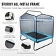 preview thumbnail 3 of 5, UIMOSO 6FT Trampoline for Kids, 72" Indoor/Outdoor Toddlers Trampoline, Mini Baby Trampoline with Safety Enclosure Net