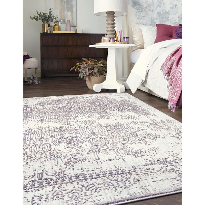 Country & Floral Cadence Collection Area Rug