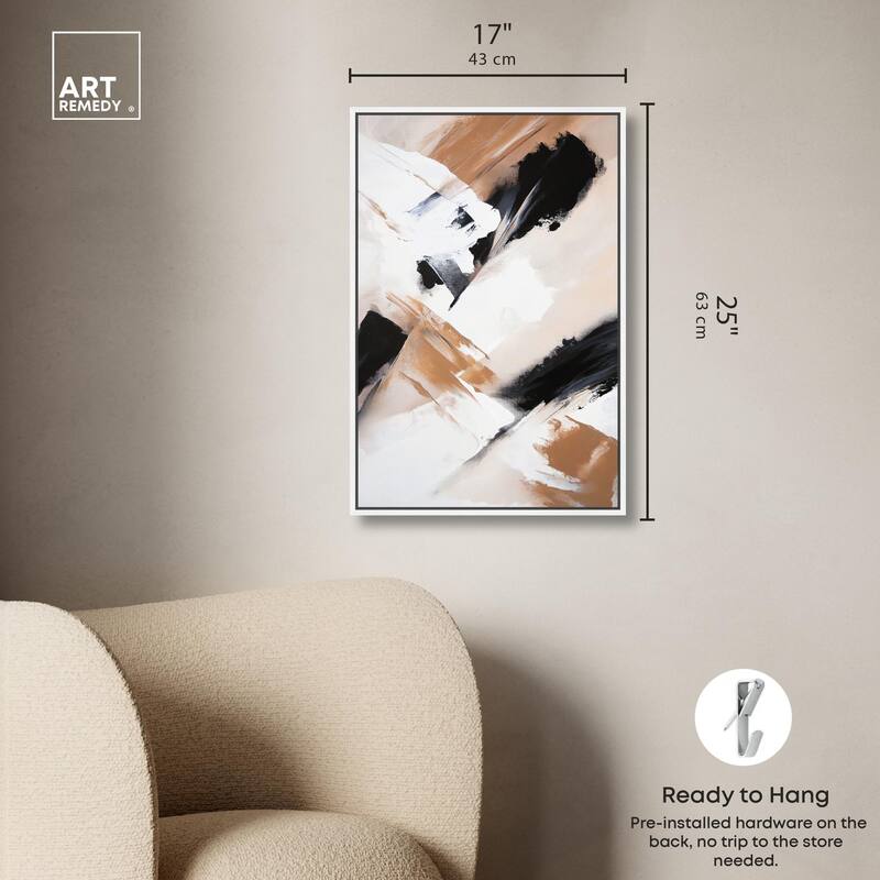 Sable and Sand II Canvas by Art Remedy
