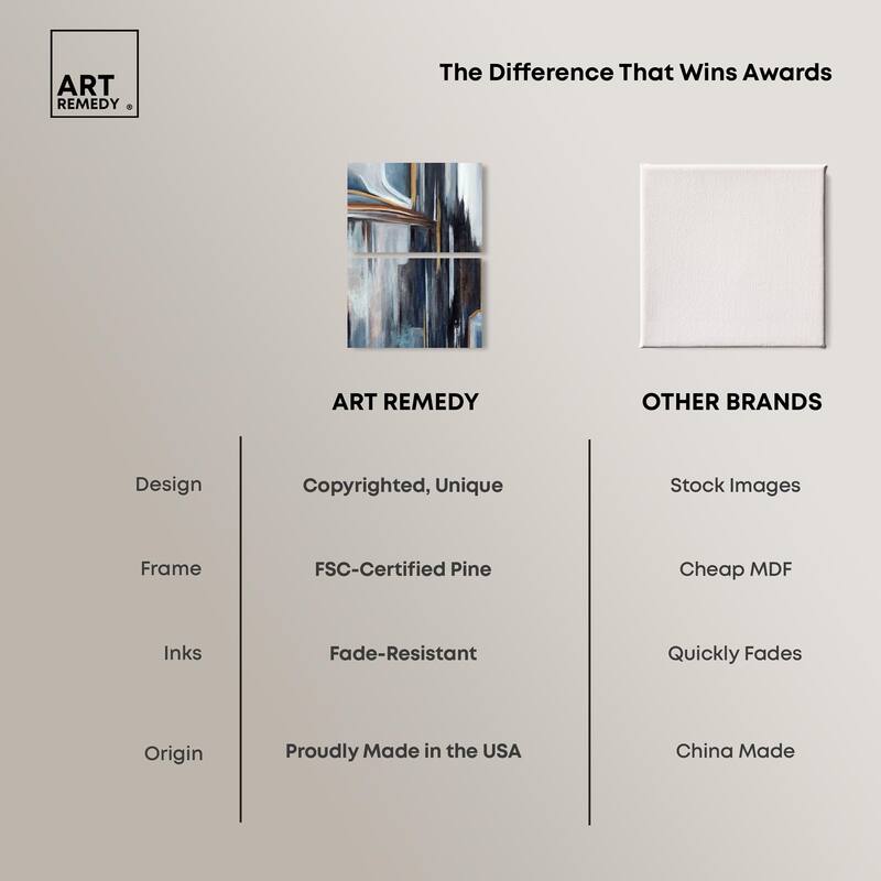Aftereffect Canvas Set of 2 by Art Remedy, Gallery Wrapped