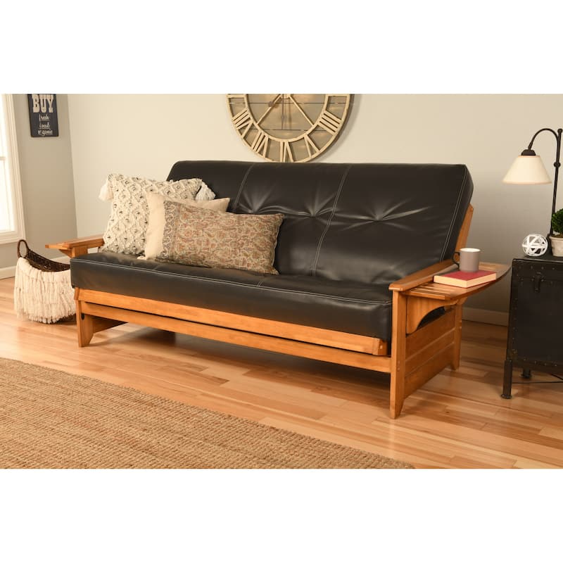 Somette Phoenix Butternut Futon Set with Mattress