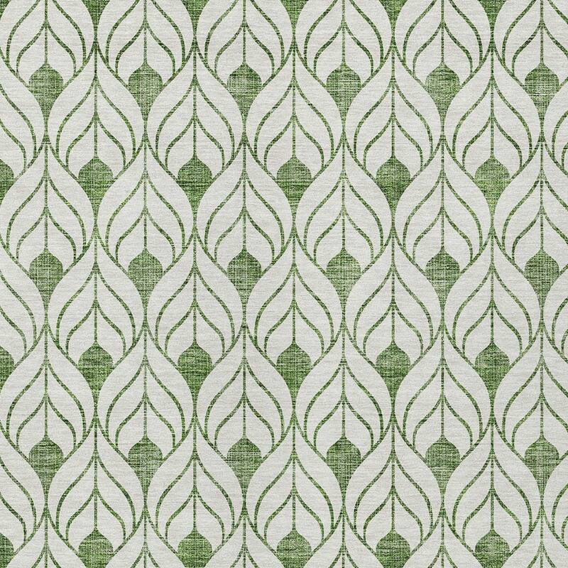 HomeRoots Geometric Transitional Rectangle Outdoor Rug