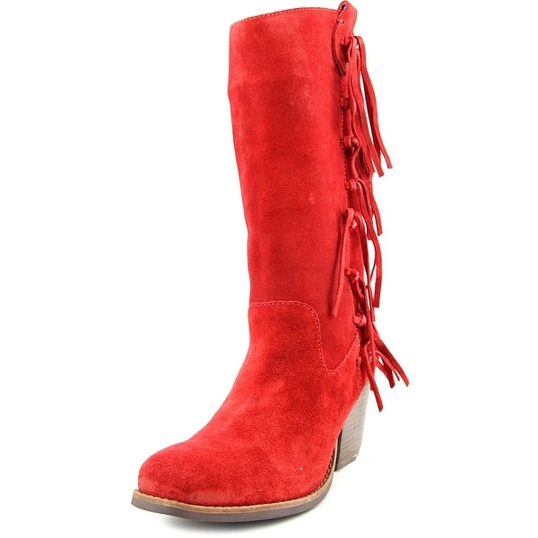 Matisse El Paso Women Square Toe Suede Mid Calf Boot
