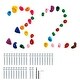 preview thumbnail 2 of 33, VEVOR Climbing Holds,Climbing Wall Grips for Indoor and Outdoor 32 Rock - No accessories