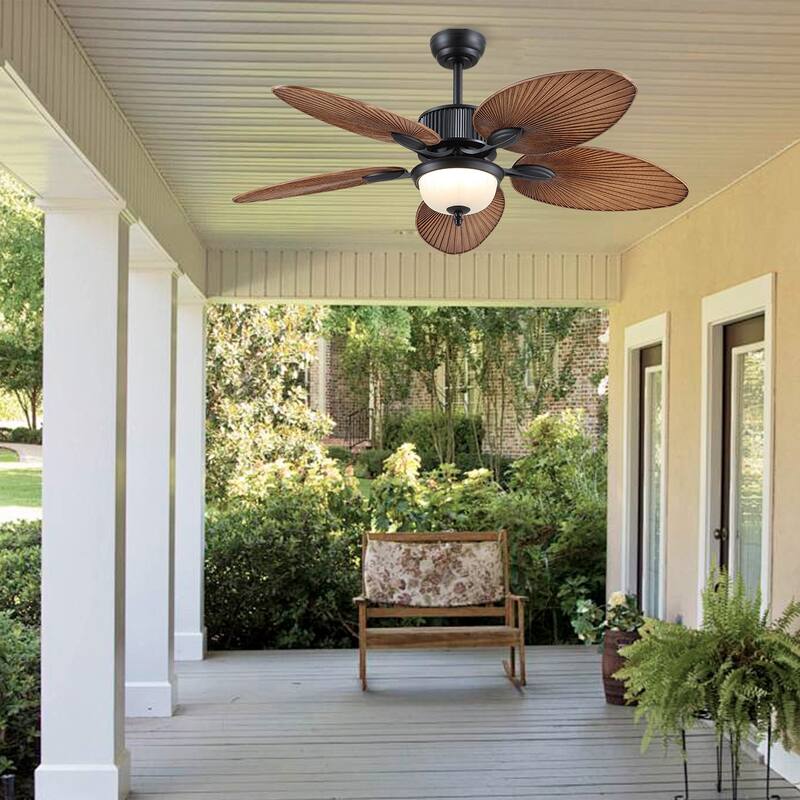 Kviflon 50 Inches Ceiling Fan with Light and Remote - 50 Inches
