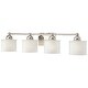 preview thumbnail 1 of 0, 173Series Polished Nickel 4 Light Bath by Minka Lavery