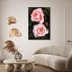 preview thumbnail 6 of 17, Empire Art Direct Ethereal Roses I Printed Tempered Glass Wall Art