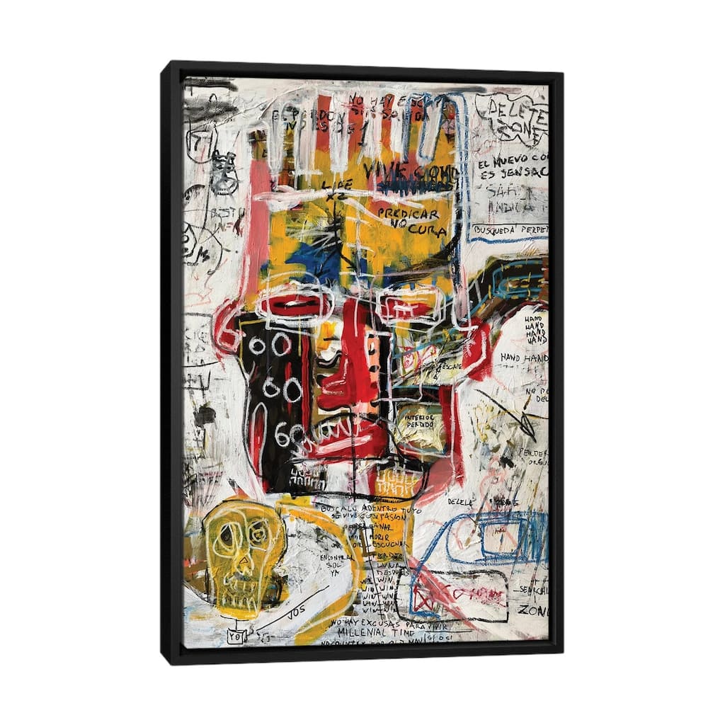 iCanvas "Delete Zone" by Diego Tirigall Framed Canvas Print