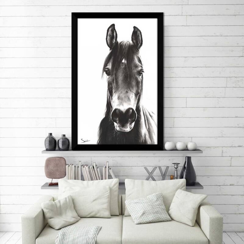 "Horse Portrait" by Eric Sweet Print on Acrylic
