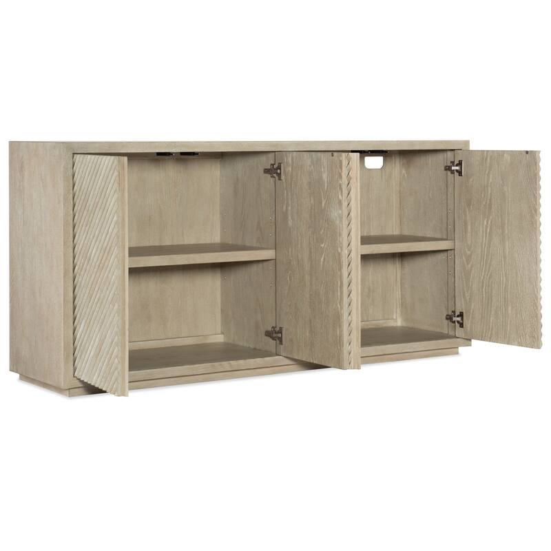 Hooker Furniture Cascade 72" Wide Modern Luxury Sideboard Buffet