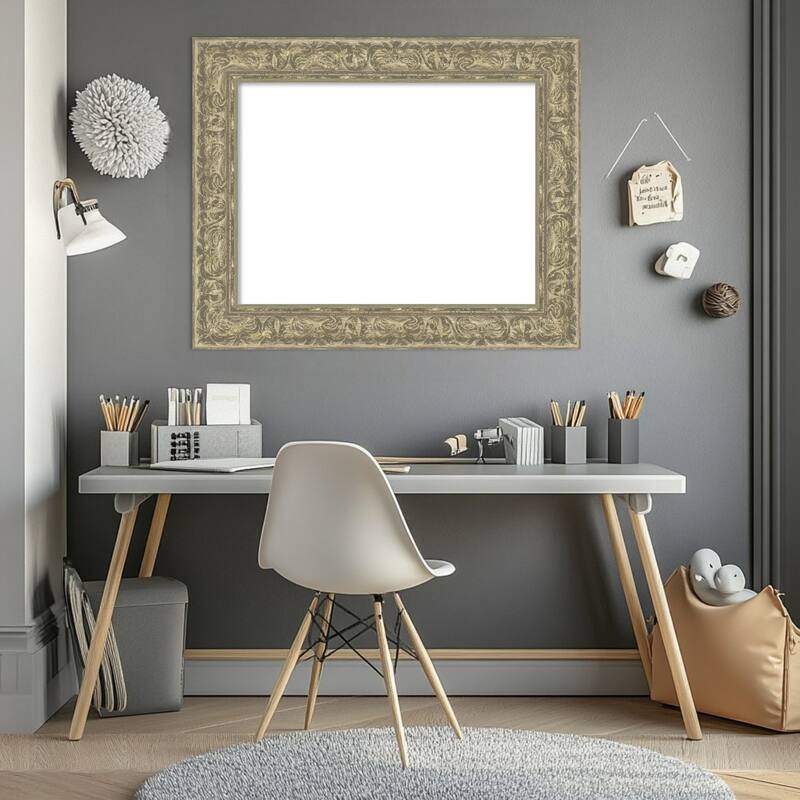 Luxe Framed Dry Erase Magnetic Board