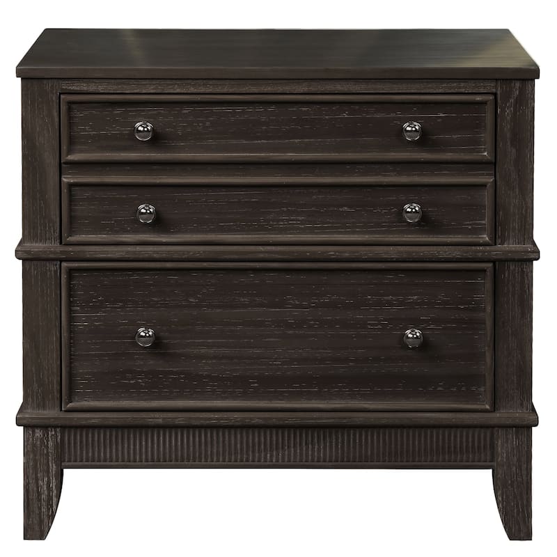 3-Drawer Nightstand
