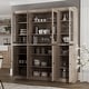 preview thumbnail 7 of 145, Palace Imports 100% Solid Wood Pantry Cabinet, Adjustable Shelves, 65" Wide, 71.5" Tall - 65" x 71.5"