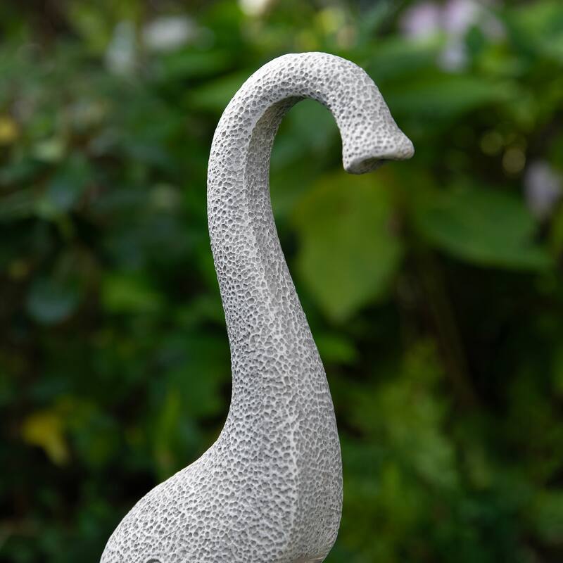 Glitzhome 18.25''H Resin Mother and Baby Elephant Statue