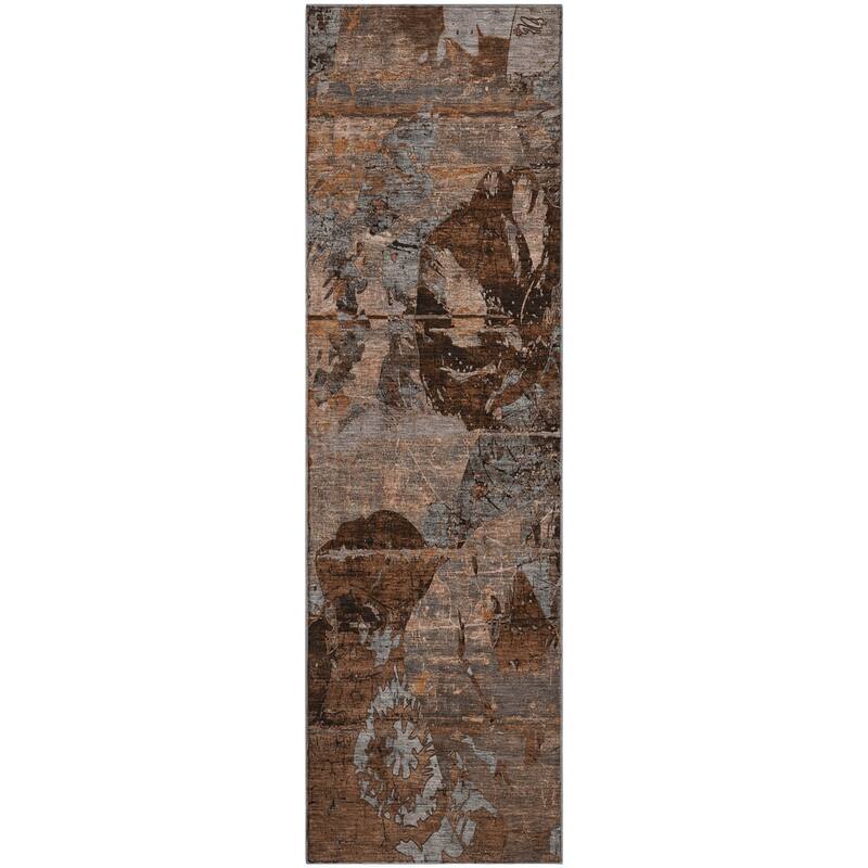 Premium Washable Super Soft Solid Abstract Mayfield Rug