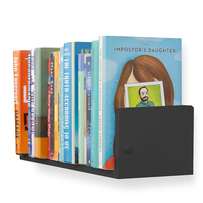 Rustic State Bookshelf Media Storage DVD Holder - Pack of 2