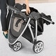 preview thumbnail 6 of 7, Chicco Viaro Quick-Fold Stroller, Graphite