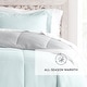 preview thumbnail 40 of 73, All-season Down Alternative Reversible Lightweight Comforter Set