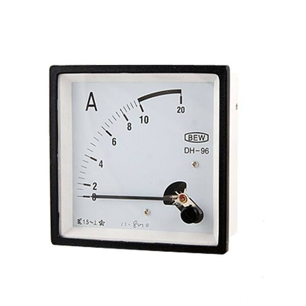 Class 1.5 Accuracy AC10A Analog Current Panel Ampere Meter - AC 0-10A ...