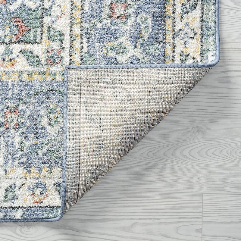Addalyn French Country Medallion Area Rug