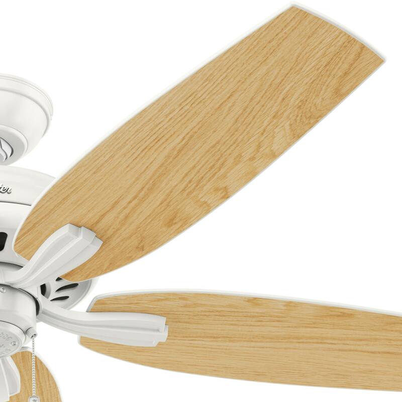 Hunter 52" Newsome Ceiling Fan with Pull Chain - Traditional - Casual