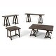 preview thumbnail 20 of 30, WYNDENHALL Hawkins Rustic Wood Console Table - 50 W x 16.5 D x 29.5 H