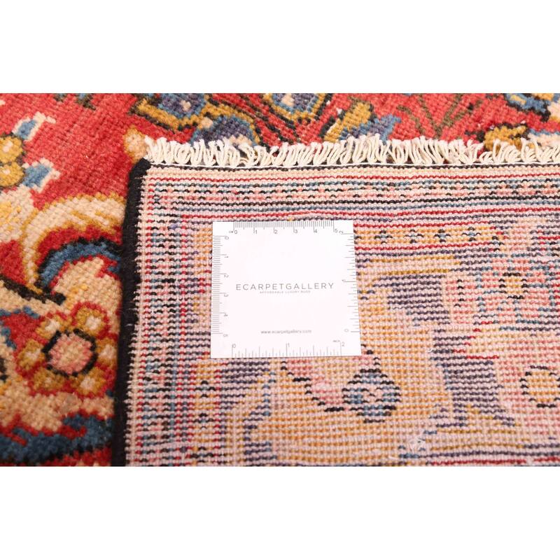 ECARPETGALLERY Hand-knotted Antalya Vintage Red Wool Rug - 6'2 x 10'1