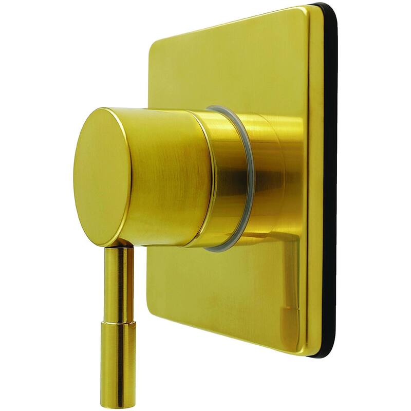Kingston Brass KS404.DL Concord Single Handle 6 Function Diverter - Brushed Brass