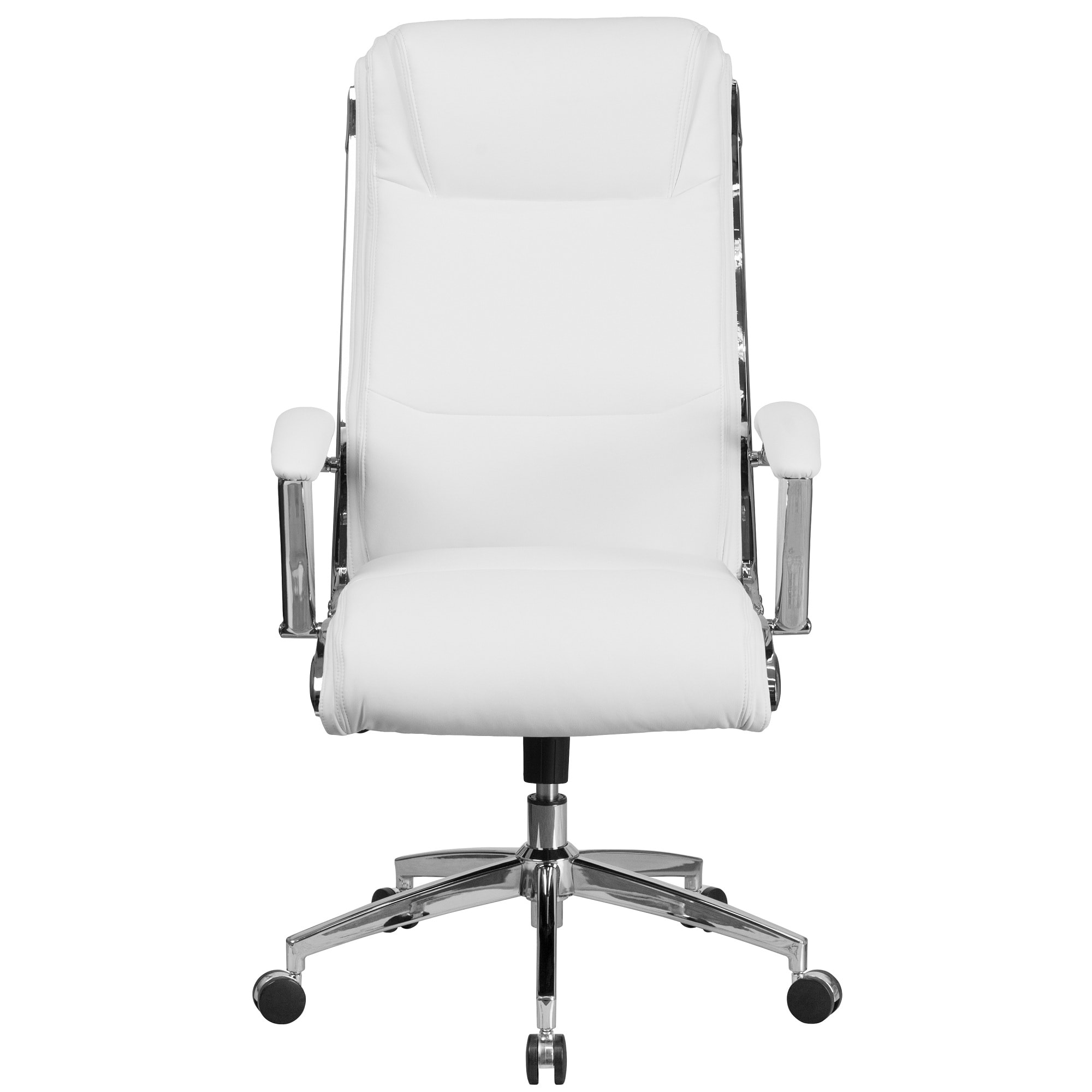 Silver high back chair on sale