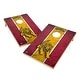 preview thumbnail 1 of 3, Vintage Tuskegee Golden Tigers Regulation 2x4 Cornhole Set