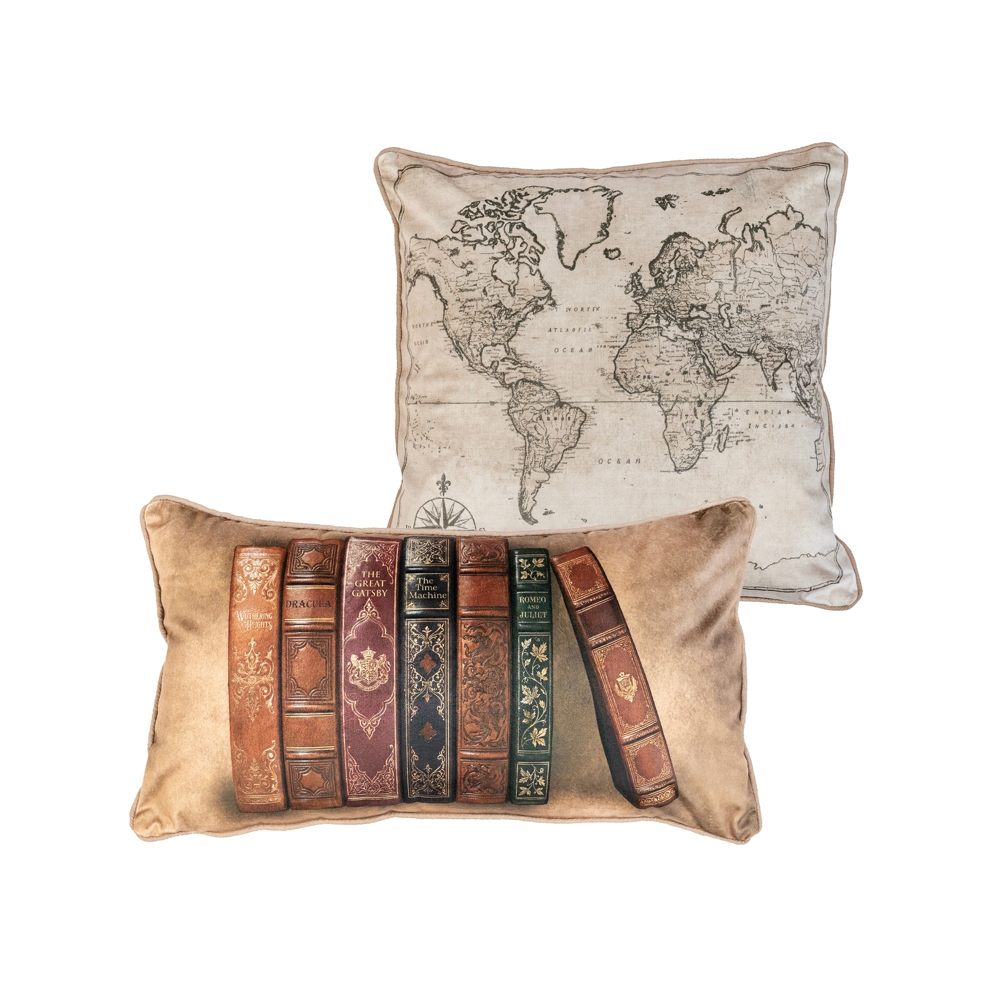 Donna Sharp Ranger (Map/Book) Decor Pillow Set