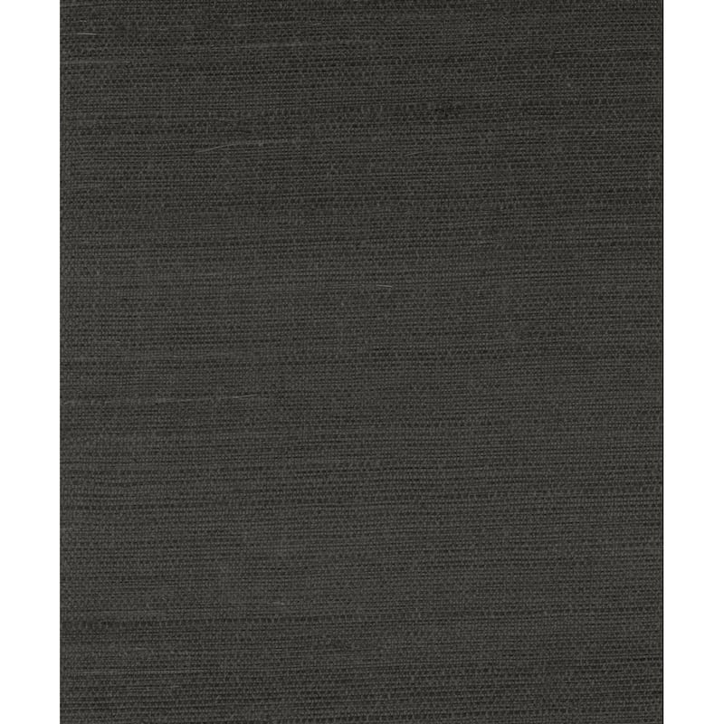 Seabrook Designs Wrought Iron Sisal Grasscloth Unpasted Wallpaper - 36 in W x 24 ft. L - 36 in W x 24 ft. L - Wrought Iron